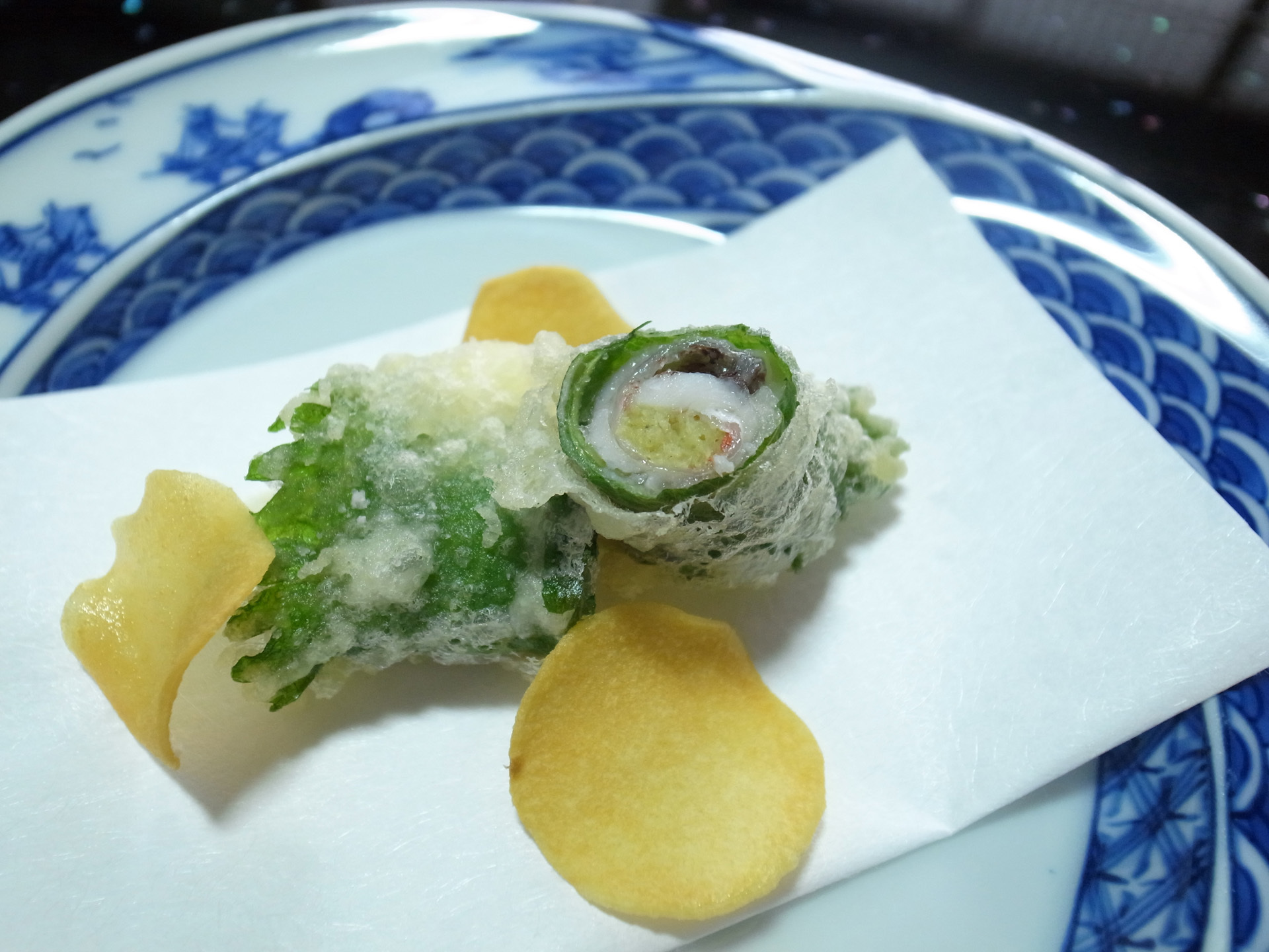 甘鯛の葵揚げ （美加登家）