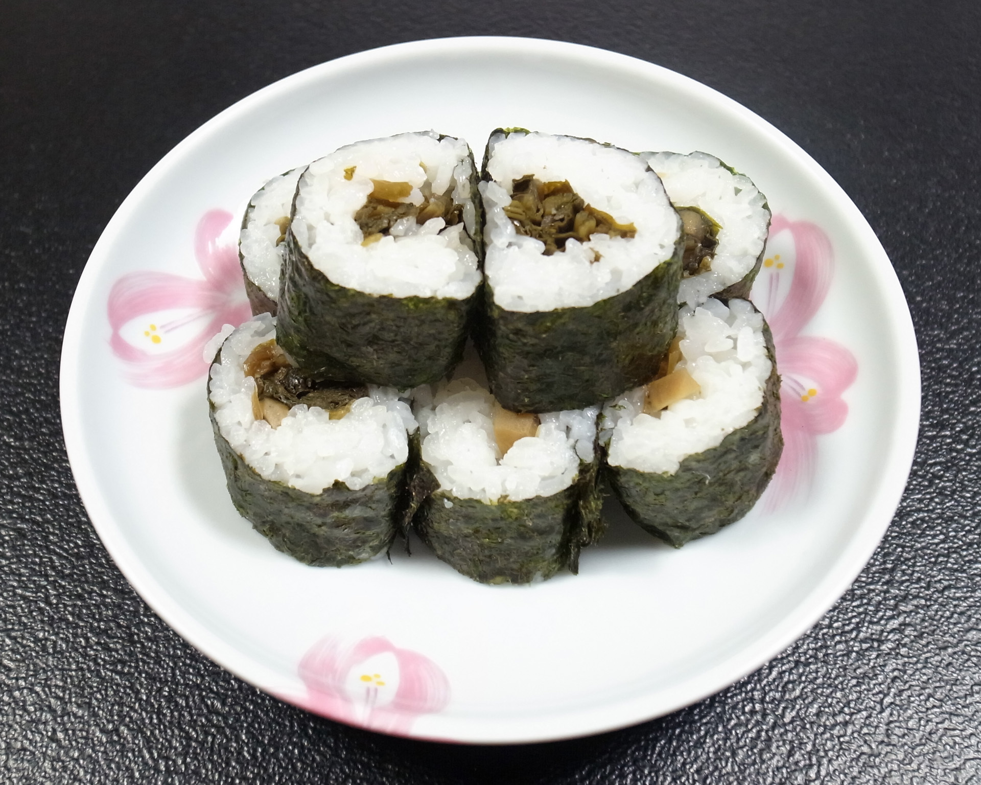 葉わさび巻 （あおき寿司）