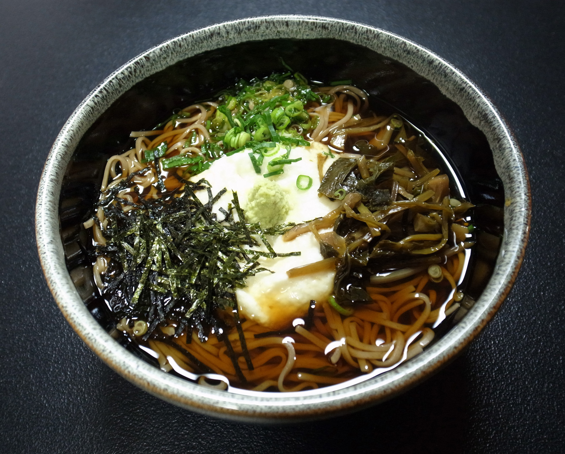 わさびとろろ蕎麦 （あおき寿司）