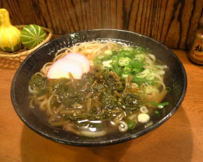 わさびうどん （つるべ）